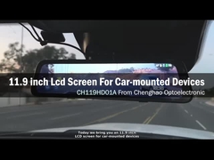 Lcd Supplier 11.9-inch Long strip LCD screen For Driving Recorder