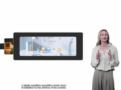 3 inch 268 * 800 pixel Long Strip LCD Touch Screen Module cho bút quét