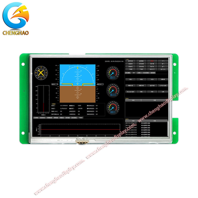 Medical Grade USART HMI Screen Module 800x480 7 Inch 16 Bit RGB With RTP