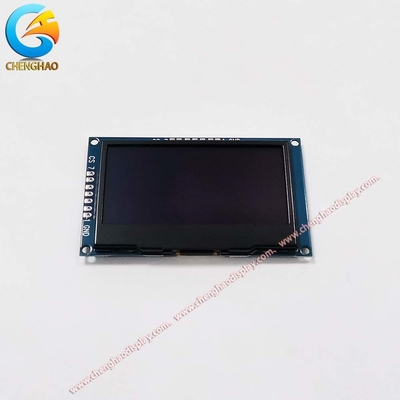 ROHS Compliant 128x64 SPI OLED Display Module 2.42 Inch Using White Display Mode
