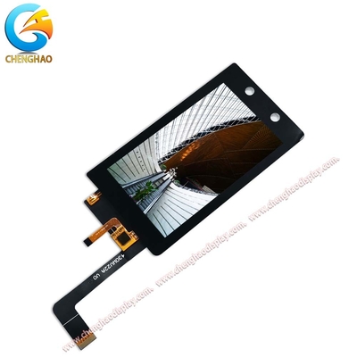 IPS TFT LCD Display With 4.3 Inch Vertical Screen 500 Cd/M2 Brightness 50000 H Life Time