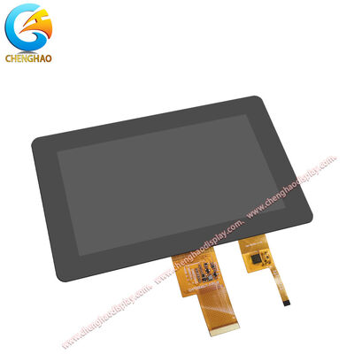 Sunlight Readable Lcd Display 40 Pins 7 Inch IPS TFT Screen with Capacitive Touch