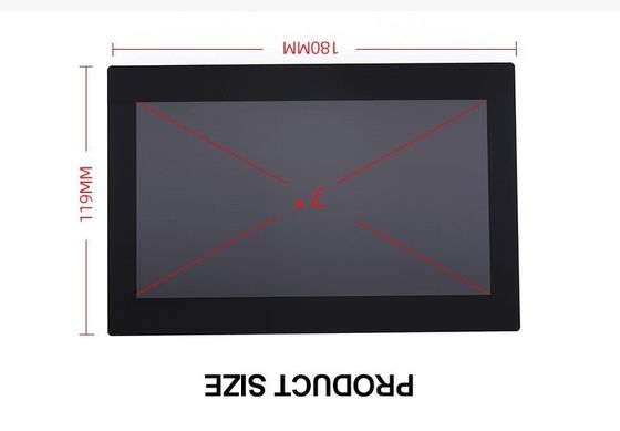 8080 Interface TN 7 Inch TFT LCD Display Module Driver IC GT911