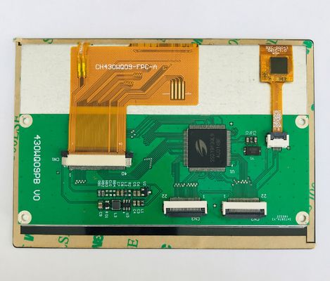 250cd 4.3 Inch CTP TFT LCD Capacitive Touchscreen White LED Backlight