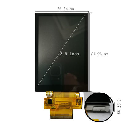 CTP I2C CH350HV37A-CT Sunlight Readable Lcd Module 3.5" 300nits