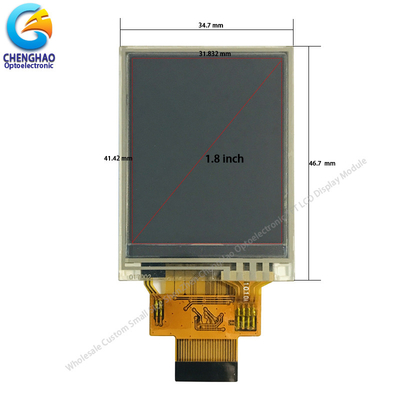 1.77 Inch 300nits TFT LCD Display With 6 O'Clock Viewing Direction