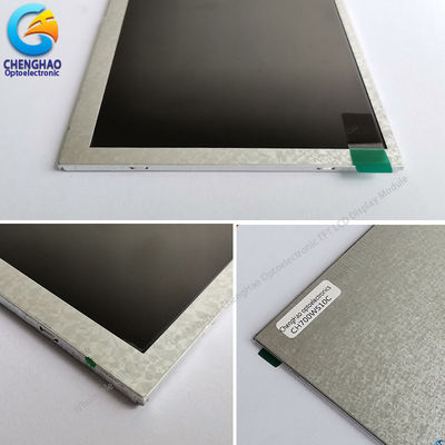 CTP FPC TFT LCD Monitor 1024x600 Dots 24 Bits Parallel 7 Inch