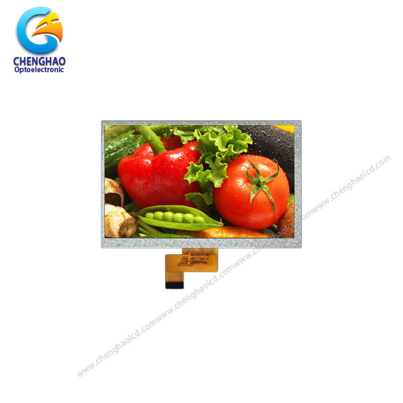 1024x600 Dot Matrix LCD Display Module Hight Brightness Wide Temperature Display