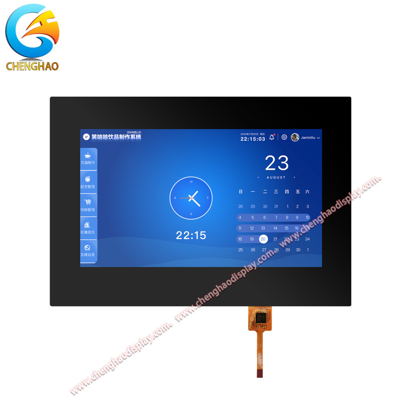 7 Inch Touch Screen Display 1024*600 Pixels IPS Full Viewing Direction