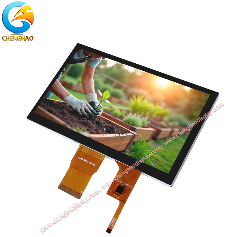OEM 7 Inch Touch Screen RGB 1024*600 IPS TFT Lcd Screen Panel