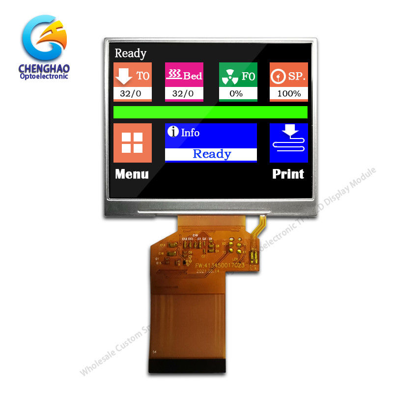 320x240 3.5" TN Ips Tft Screen 1000nits High Backlight Lcd Panel