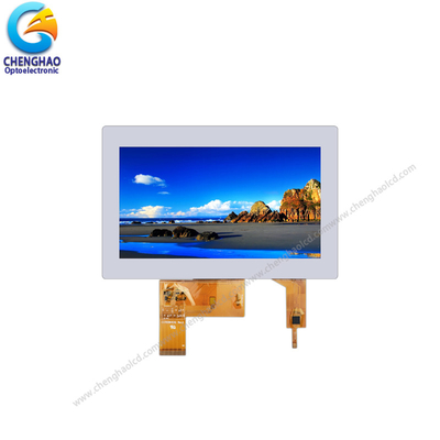 Độ phân giải 800x480 Màn hình cảm ứng LCD nhỏ 7.0 Inch 24 Bit Parallel RGB