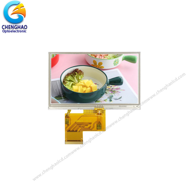 Giao diện RGB 4.3 Inch TFT hiển thị 480x272 40 Pin hiển thị đầy màu với TP