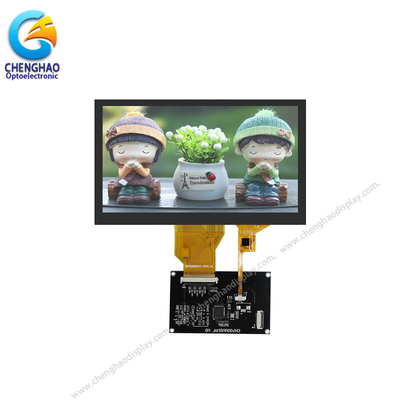 Tấm cảm ứng LCD TFT cấp y tế 50pin 7inch 800x480 Wvga Module