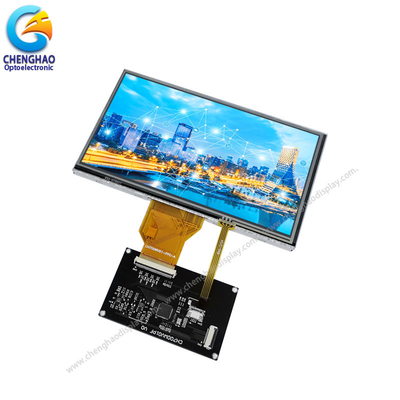 800 * 480 Wvga màn hình cảm ứng LCD nhỏ 7 inch 50pin Cho thiết bị y tế