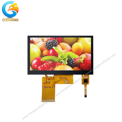 Mô-đun LCD cỡ nhỏ 40pin CTP màn hình LCD TFT 4,3 inch