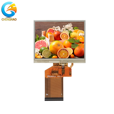 Free Viewing Angle TFT LCD Display Resistive Touch Screen 3,5 inch 320*240