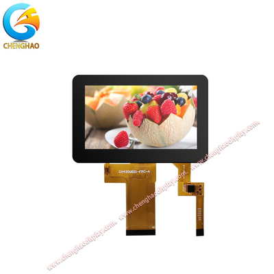 4.3 inch 480x272 TFT màn hình cảm ứng LCD 24 bit tương tự RGB giao diện