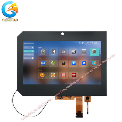 LVDS TFT Liquid Crystal Capacitive Screen với khu vực hiển thị màu hoạt động 8 inch