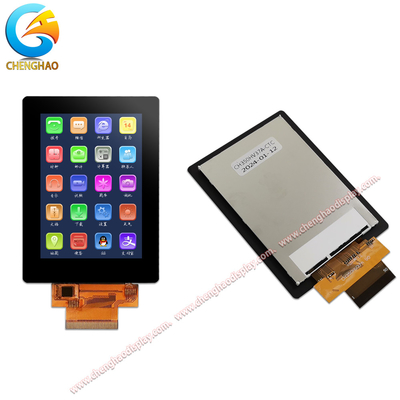 Nhà máy tùy chỉnh 3,5 inch TFT màn hình cảm ứng LCD với bảng điều khiển cảm ứng dung lượng