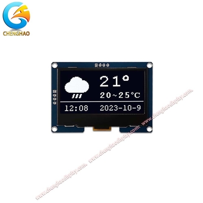 2.42 inch màn hình OLED nhỏ I2C giao diện 128 * 64 độ phân giải với 4 pin