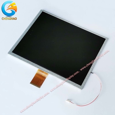 Đồ hiển thị tùy chỉnh 10,4 inch 60 pin FPC 800 * 480 pixel Với giao diện RGB