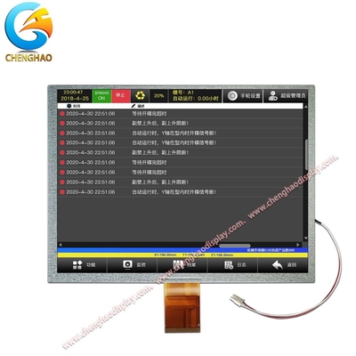 10.4 inch TFT LCD Display 16M Màu sắc 800x600 Độ phân giải LCD Nhà sản xuất
