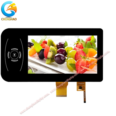 Khả năng 7.0 Inch màn hình cảm ứng LCD nhỏ 1024 * 600 pixel RGB giao diện