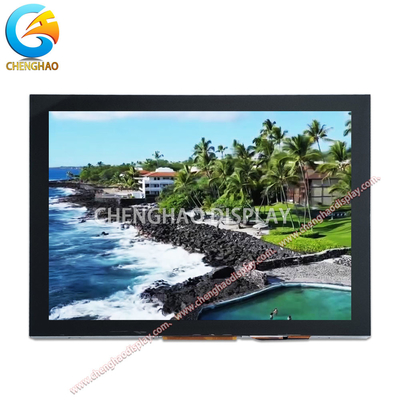 800 * 600 Độ phân giải TFT LCD màn hình cảm ứng dung lượng 900 Nits Độ sáng cao 8 