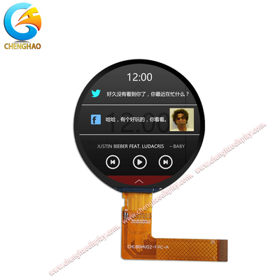 1.8 inch LCD TFT tròn với độ phân giải 360x360 85/85/85/85 góc nhìn tự do