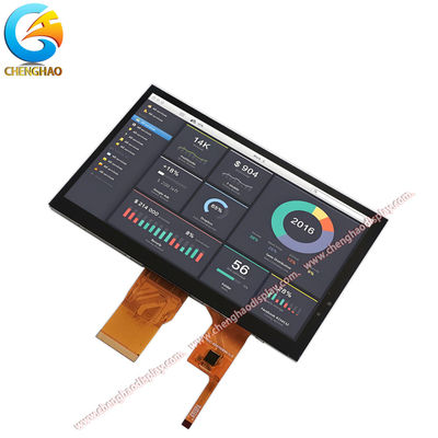 Mô-đun LCD 7 inch Độ phân giải 1024x600 Với hỗ trợ bảng điều khiển cảm ứng và giao diện hiển thị RGB
