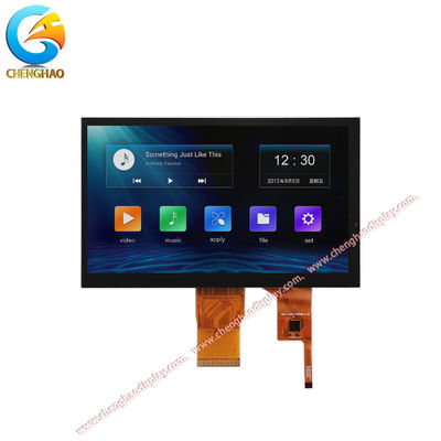 Màn hình cảm ứng LCD dung lượng 7 inch Độ phân giải 1024x600 Màn hình cho FPC Pin Số 50pin