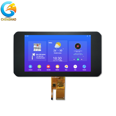 7 inch Custom IPS tft module 1024x600 độ phân giải với Capacitive Touch Panel