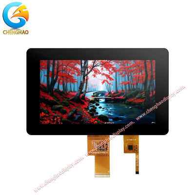 Màn hình cảm ứng có thể đọc ánh sáng mặt trời 7 inch IPS TFT 1024x600 Hiển thị nhiệt độ rộng