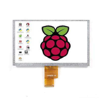 7 inch MIPI giao diện màn hình LCD công nghiệp Thông thường màu đen