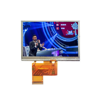 RTP 4.3in Máy hiển thị màn hình cảm ứng LCD nhỏ RGB 250cd/M2