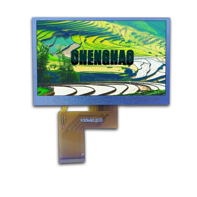 4.3in 800x272 màn hình cảm ứng LCD nhỏ IPS truyền màu đen RGB