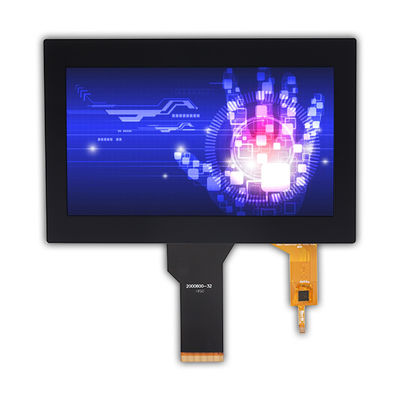 I2c Ctp 50 pin TFT LCD màn hình cảm ứng dung lượng màu trắng LED 24 bit Rgb