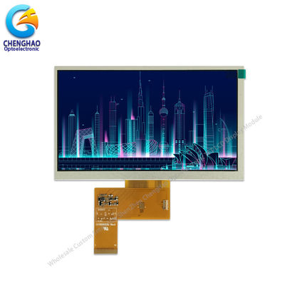 7.0 inch Mini TFT LCD Display 800 * 480 độ phân giải Đèn LED trắng