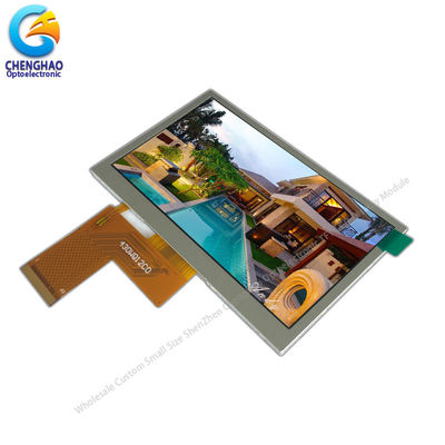 Công nghiệp 24 bit RGB 4.3 Inch 480x272 TFT màn hình LCD Với ST7282 IC