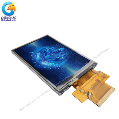 3.5 inch màn hình cảm ứng kháng TFT 320 * 480 Dots Với giao diện RGB 18bit