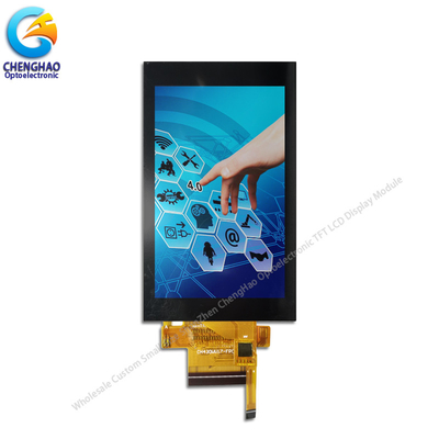4.3 inch TFT NT35510 480 * 800 màn hình cảm ứng LCD nhỏ cho máy POS